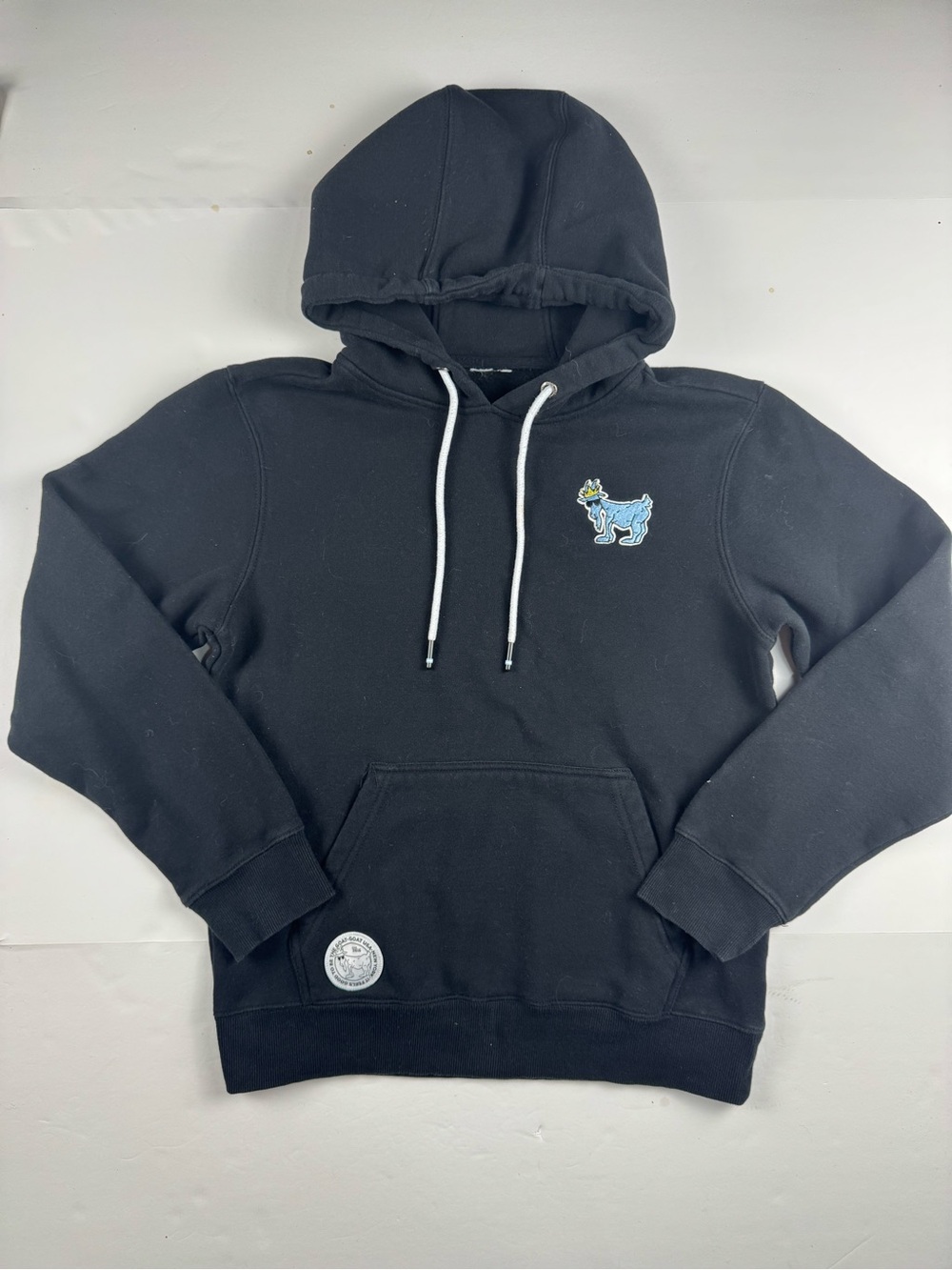 GOAT USA Men's Black Crewneck Hoodie